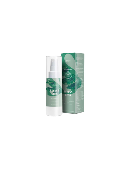 Spray buccal au reishi, menthe et ashwagandha, 30 ml – Foodsporen – flacon pulvérisateur et étui