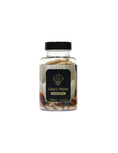 Crinière de lion (Hericium erinaceus) – McMyco, 120 gélules