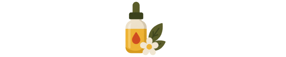 Huiles essentielles : bois de rose, muña et patchouli