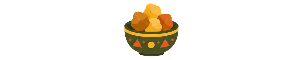 Résines d’encens : copal, myrrhe, oliban | Mycotrop